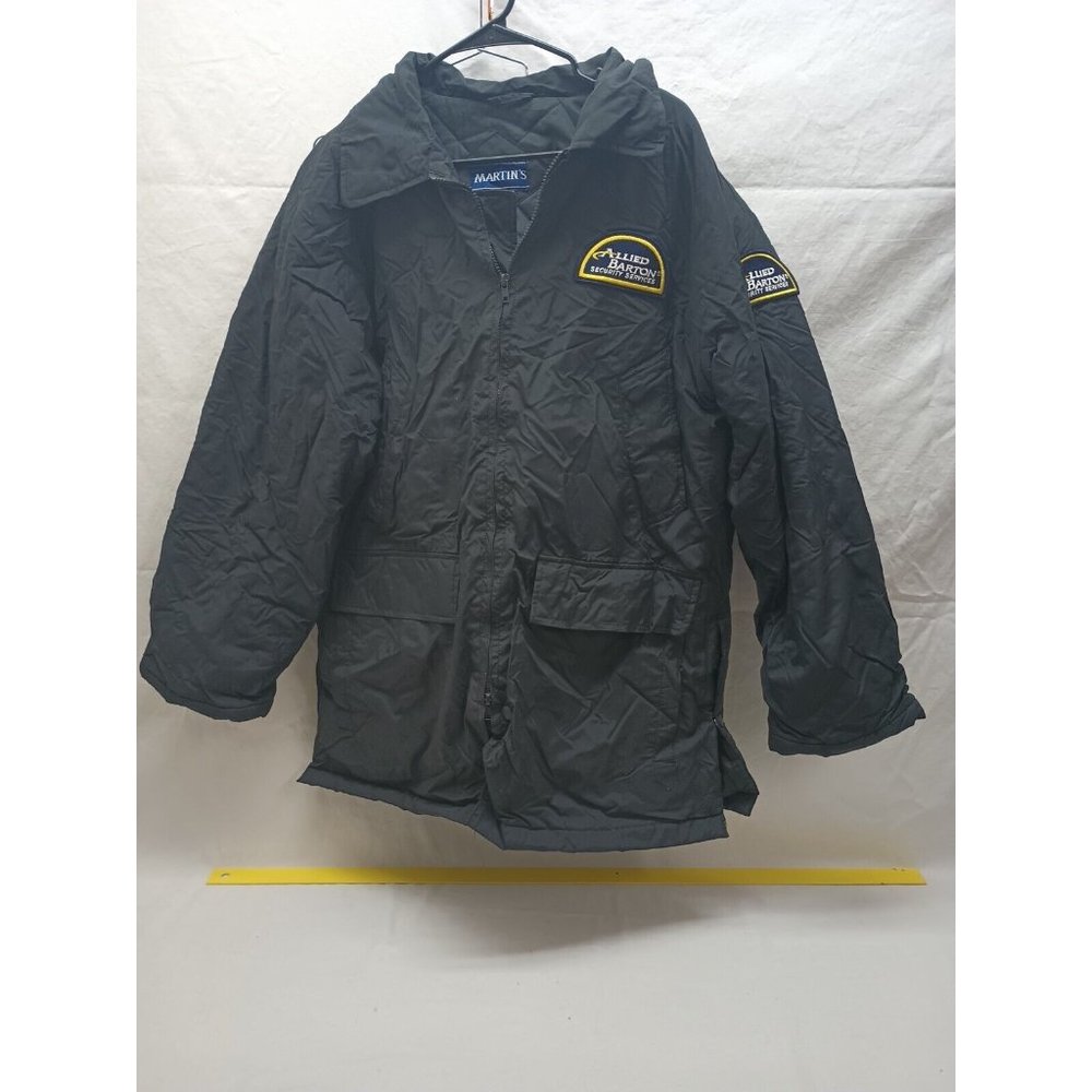Allied Coat Security Guard Jacket Men Medium Security Puffer Coat